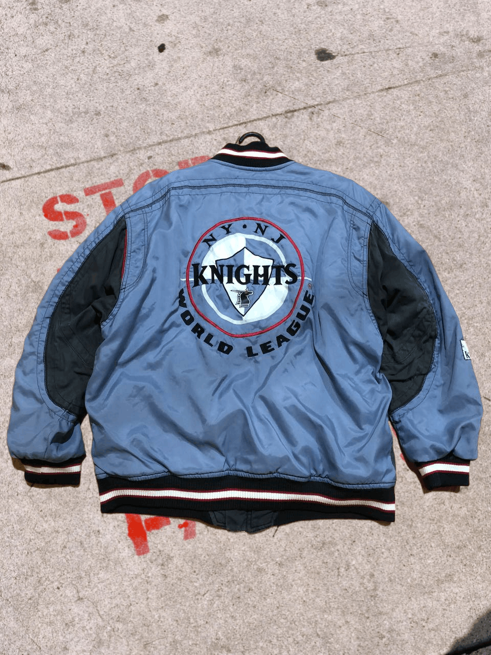 Adidas ADIDAS New York Knights Eastern Division Football Jacket Size US L / EU 52-54 / 3 - 1 Thumbnail