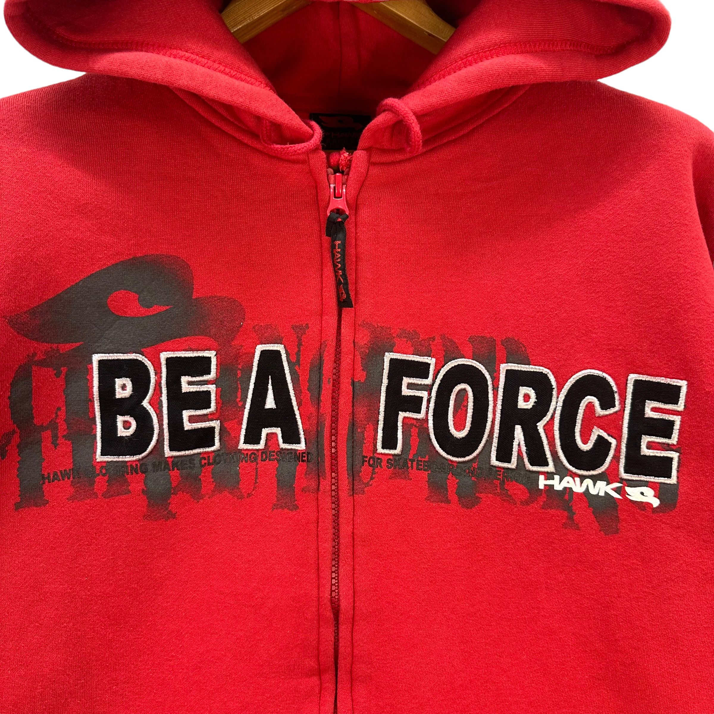 Tony Hawk BE A FORCE TONY HAWK BIG LOGO ZIPPER HOODIES #8573-015 Size US L / EU 52-54 / 3 - 4 Thumbnail