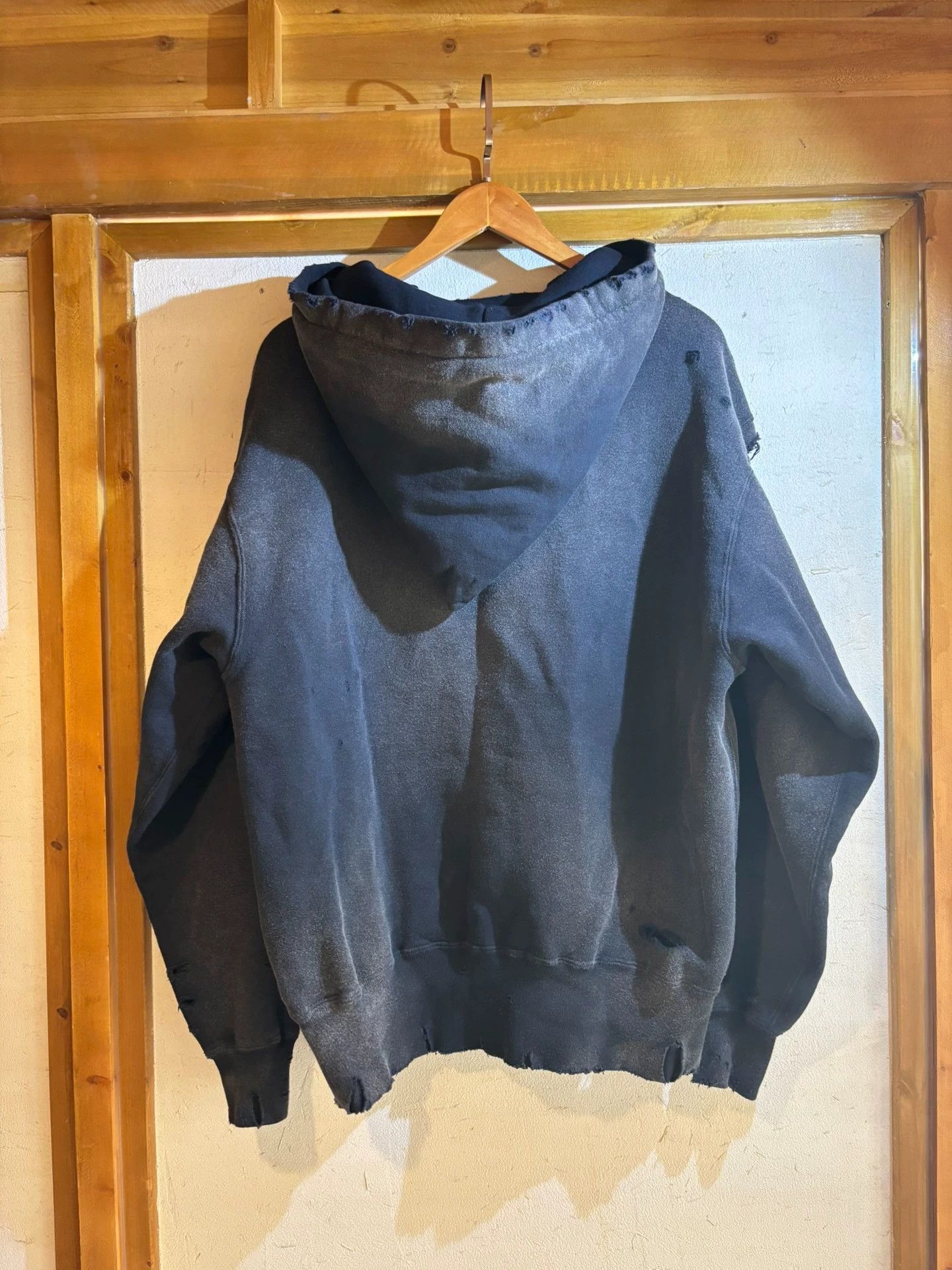Other New Manual Destroyed & Distressed Hoodie XL (Fits Small) Size US XL / EU 56 / 4 - 9 Thumbnail
