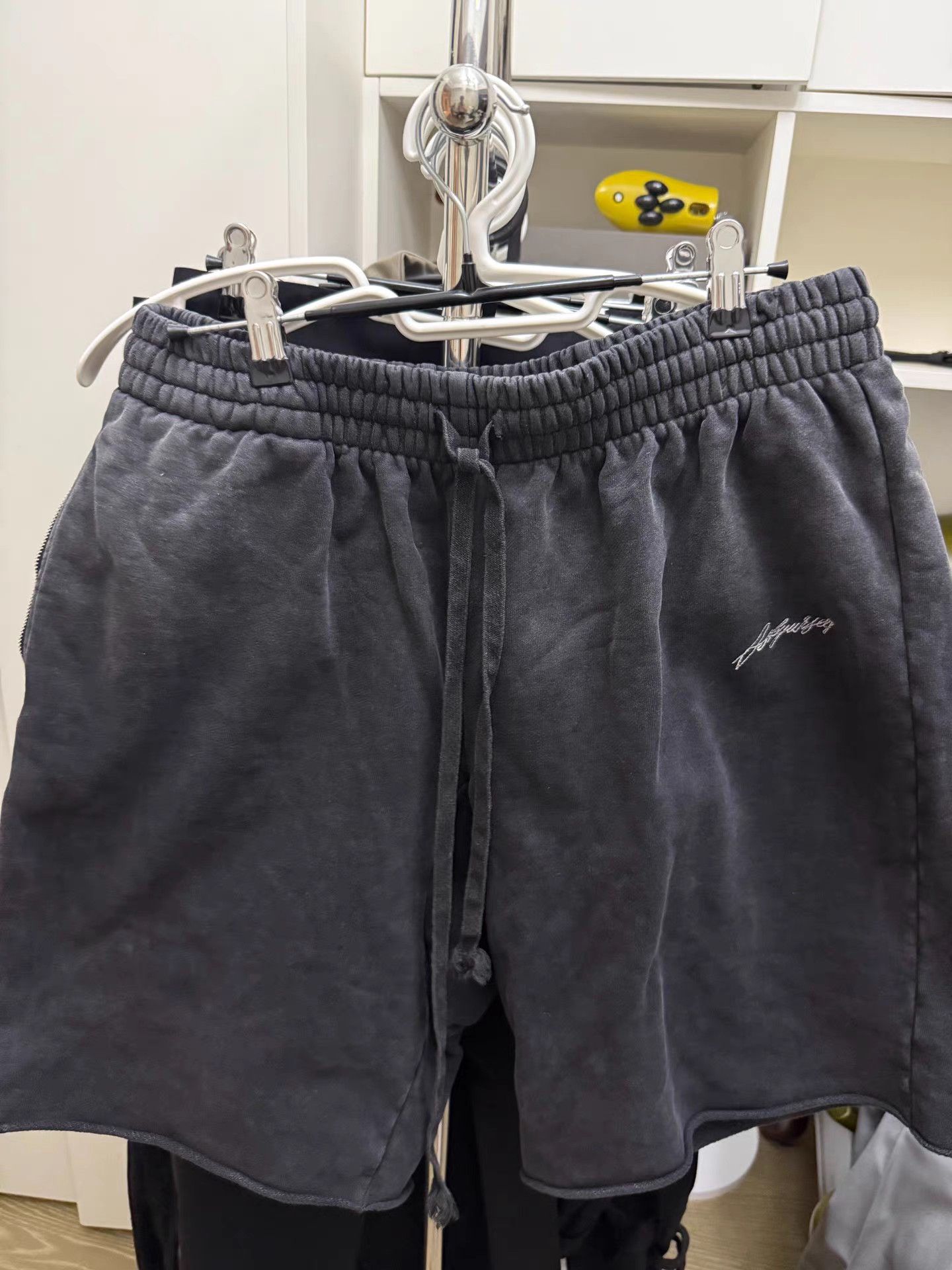 Askyurself Aukyurself Vintage Washed Shorts K27 Size US 33 - 1 Thumbnail