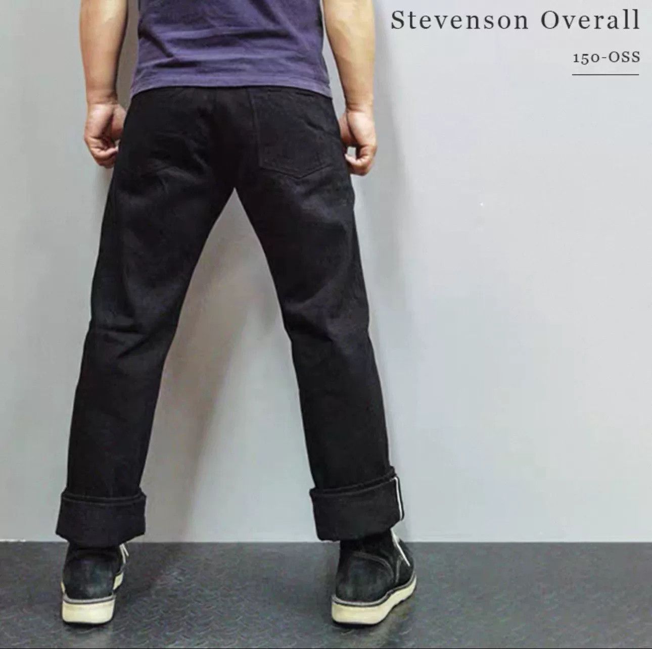 Stevenson Overall Co. STEVENSON OVERALL 150-OSS Relaxed Straight Jeans Size US 30 / EU 46 - 1 Thumbnail