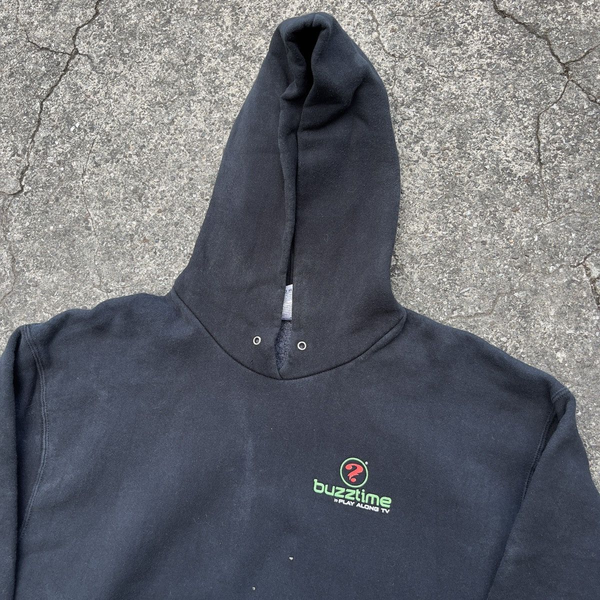 Fruit Of The Loom × Vintage Vintage 90s BUZZTIME PLAY ALONG TV Hoodie Size US L / EU 52-54 / 3 - 2 Thumbnail