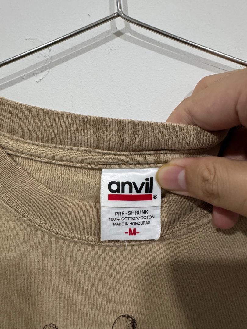 Anvil × Vintage Vintage Bill Peaks NYC Handprint Tee Size US M / EU 48-50 / 2 - 3 Thumbnail