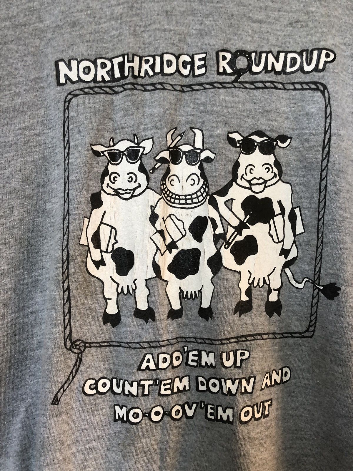 Vintage Vintage 80s Art Northridge Roundup Tshirt Size US M / EU 48-50 / 2 - 5 Thumbnail