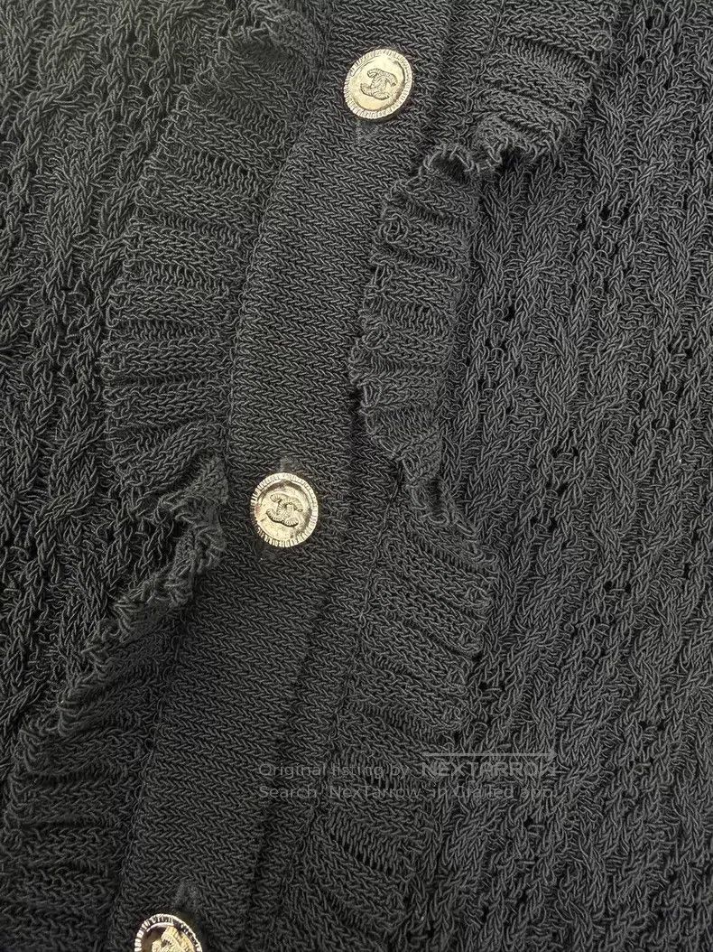 Chanel Chanel The latest ruffled knitted cardigan in early spring Size XS / US 0-2 / IT 36-38 - 3 Thumbnail