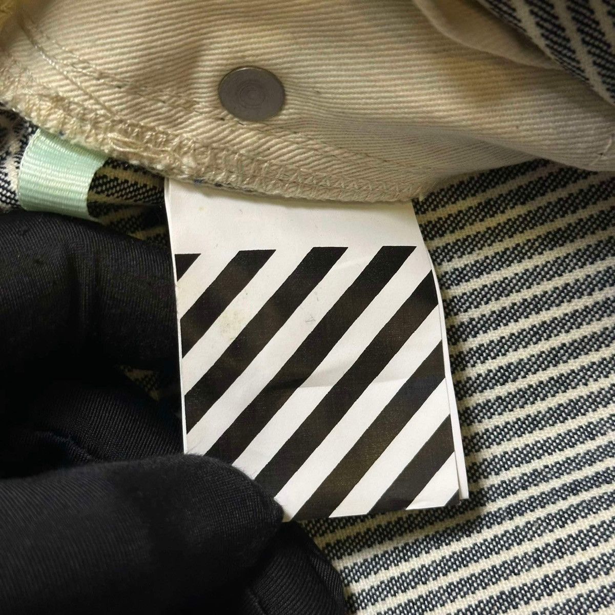 Off-White × Virgil Abloh OFF WHITE DENIM PANTS Size US 26 / EU 42 - 8 Thumbnail