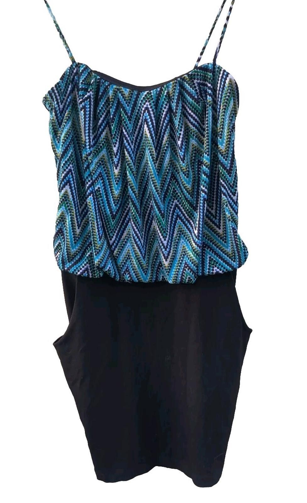 Other Sweet Storm Dress Black Pencil Multicolor Print Skirt Junior Size M / US 6-8 / IT 42-44 - 1 Thumbnail