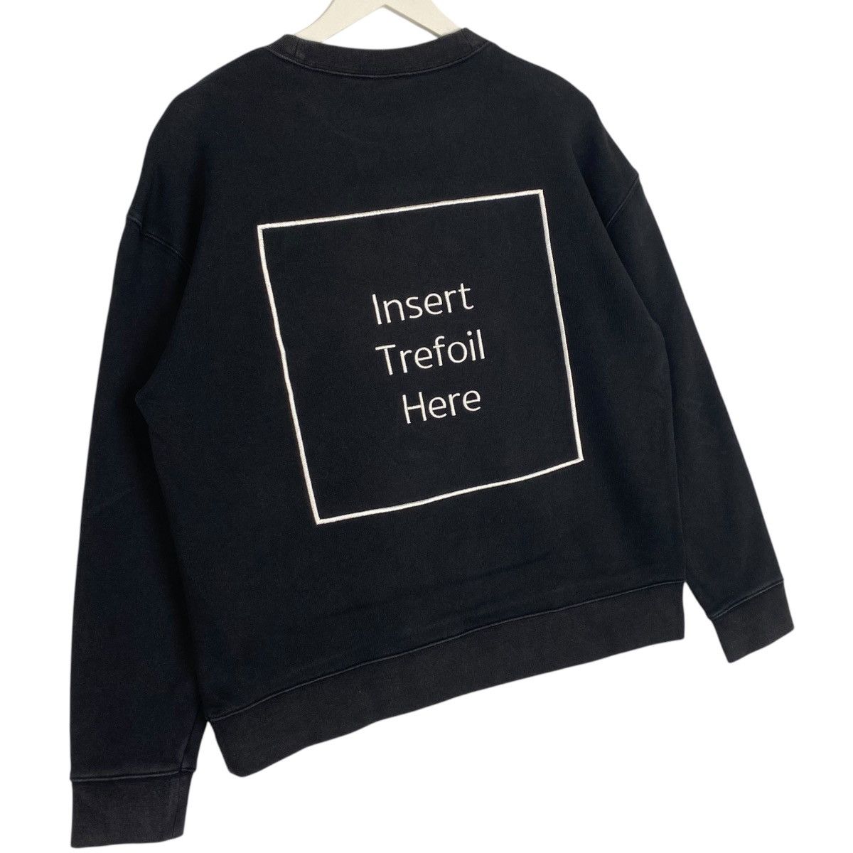 Adidas × Vintage Vintage Adidas Embroidery Crewneck Sweatshirt Black Size M Size US M / EU 48-50 / 2 - 7 Thumbnail