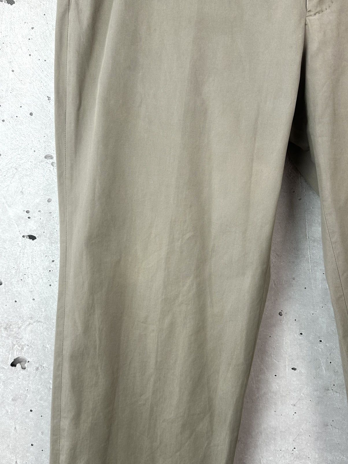 Ermenegildo Zegna Ermenegildo Zegna Slim-fit Beige Cotton Men’s Chino Pants Size US 36 / EU 52 - 5 Thumbnail