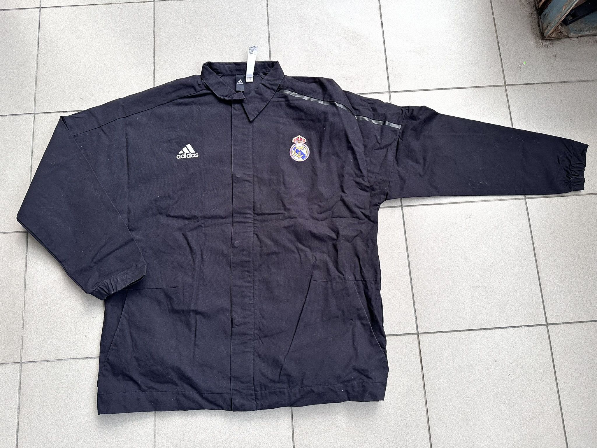 Adidas Adidas Real Madrit men jacket football Size US XL / EU 56 / 4 - 7 Thumbnail