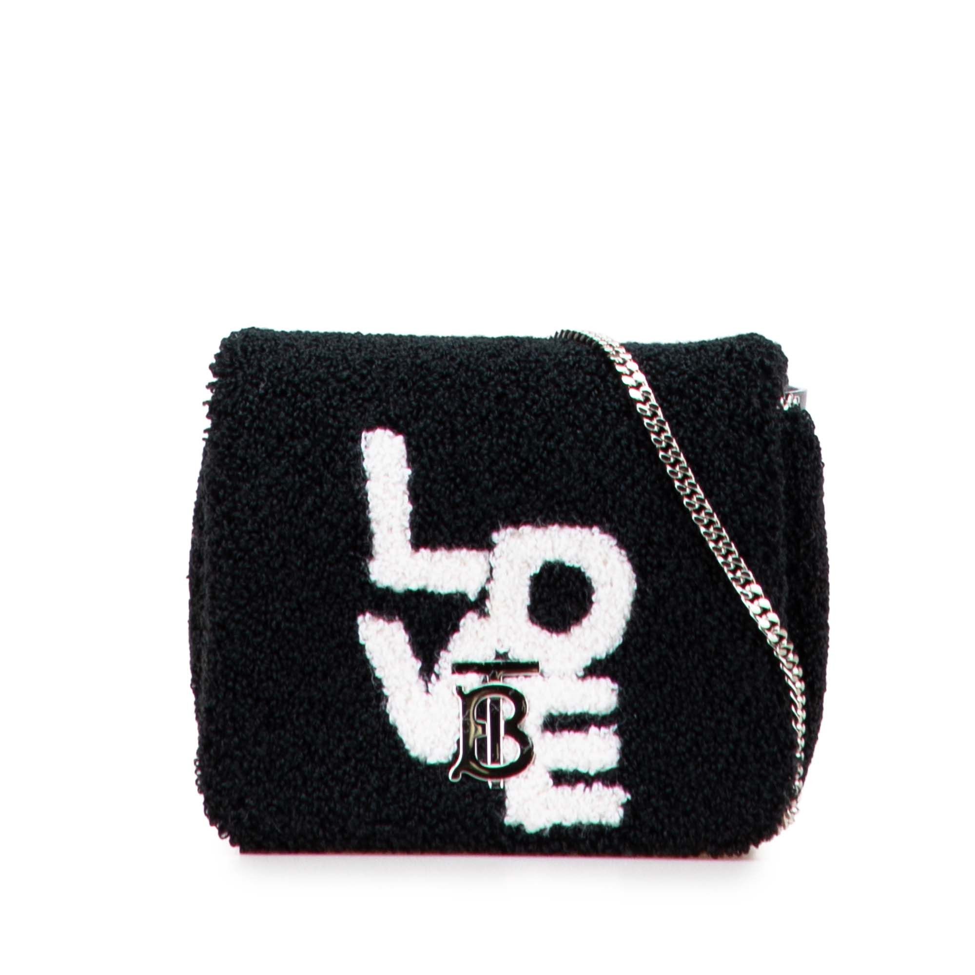 Burberry Burberry Mini Terry Cloth Lola Love Crossbody Size ONE SIZE - 1 Thumbnail