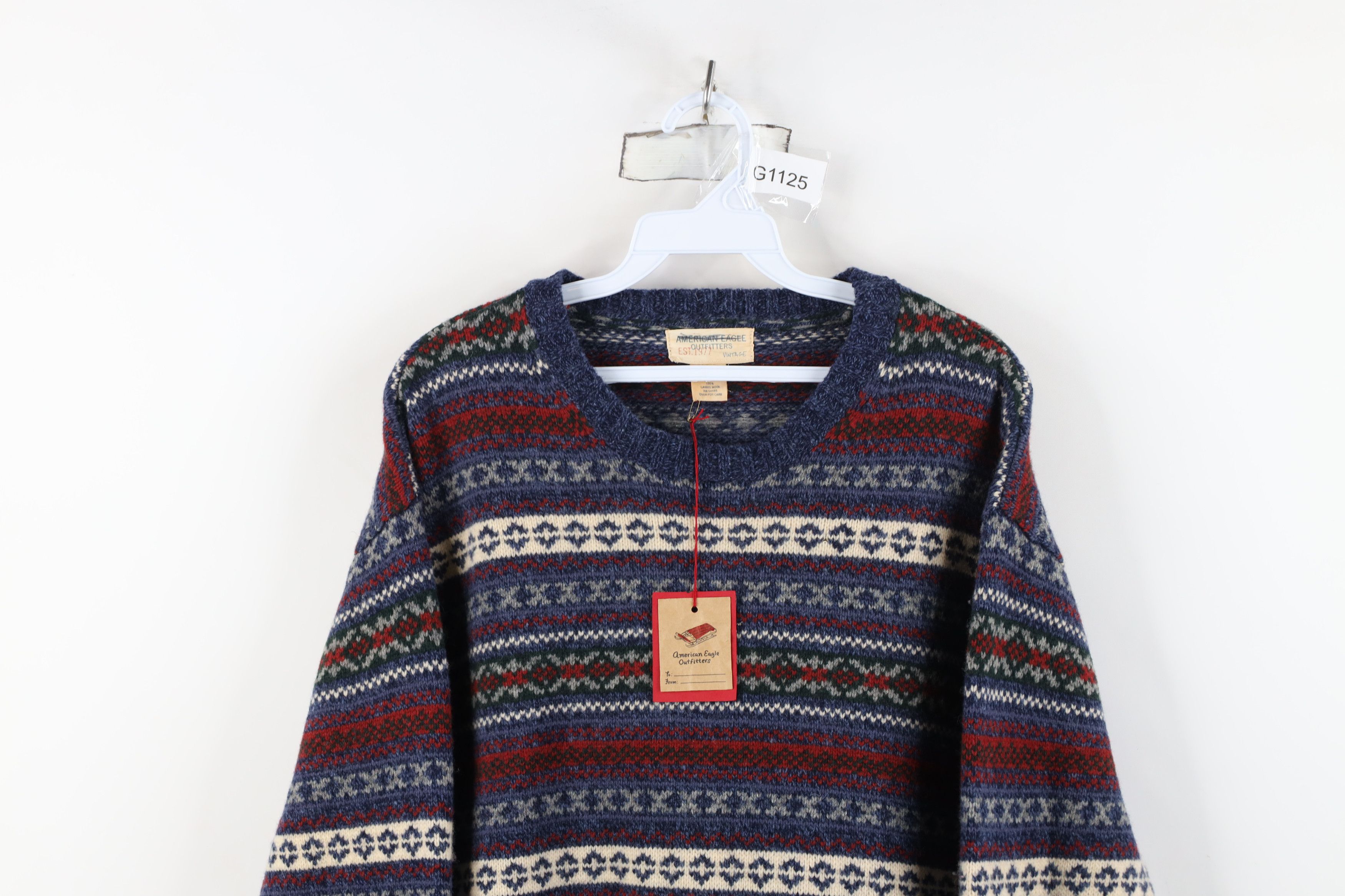 American Eagle Outfitters Deadstock Vtg 90s Y2K American Eagle Outfitters Sweater Size XL / US 12-14 / IT 48-50 - 2 Thumbnail