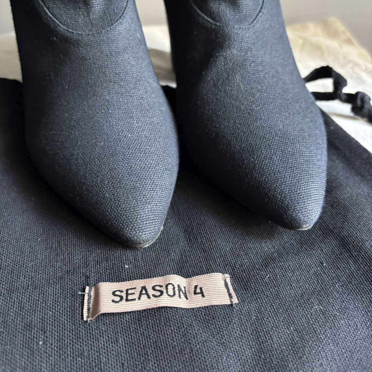 Yeezy Yeezy Season 4 Over Knee Boots Black Made Italy Size 10 Size US 10 / IT 40 - 8 Thumbnail