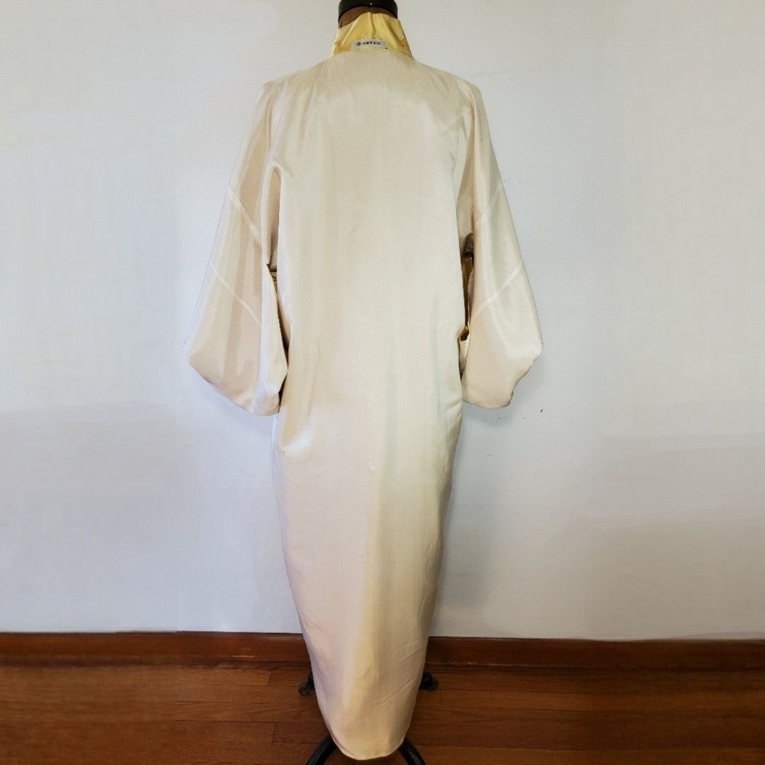 Handmade Kimono Size XL Yurata Robe Vintage Made in Japan 100% Silk Size XL / US 12-14 / IT 48-50 - 8 Thumbnail