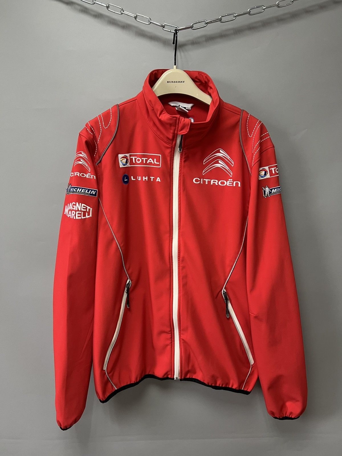 Vintage Citroen Racing Formula One Jacket WRC Rally Racing Luhta y2k Size US L / EU 52-54 / 3 - 1 Thumbnail