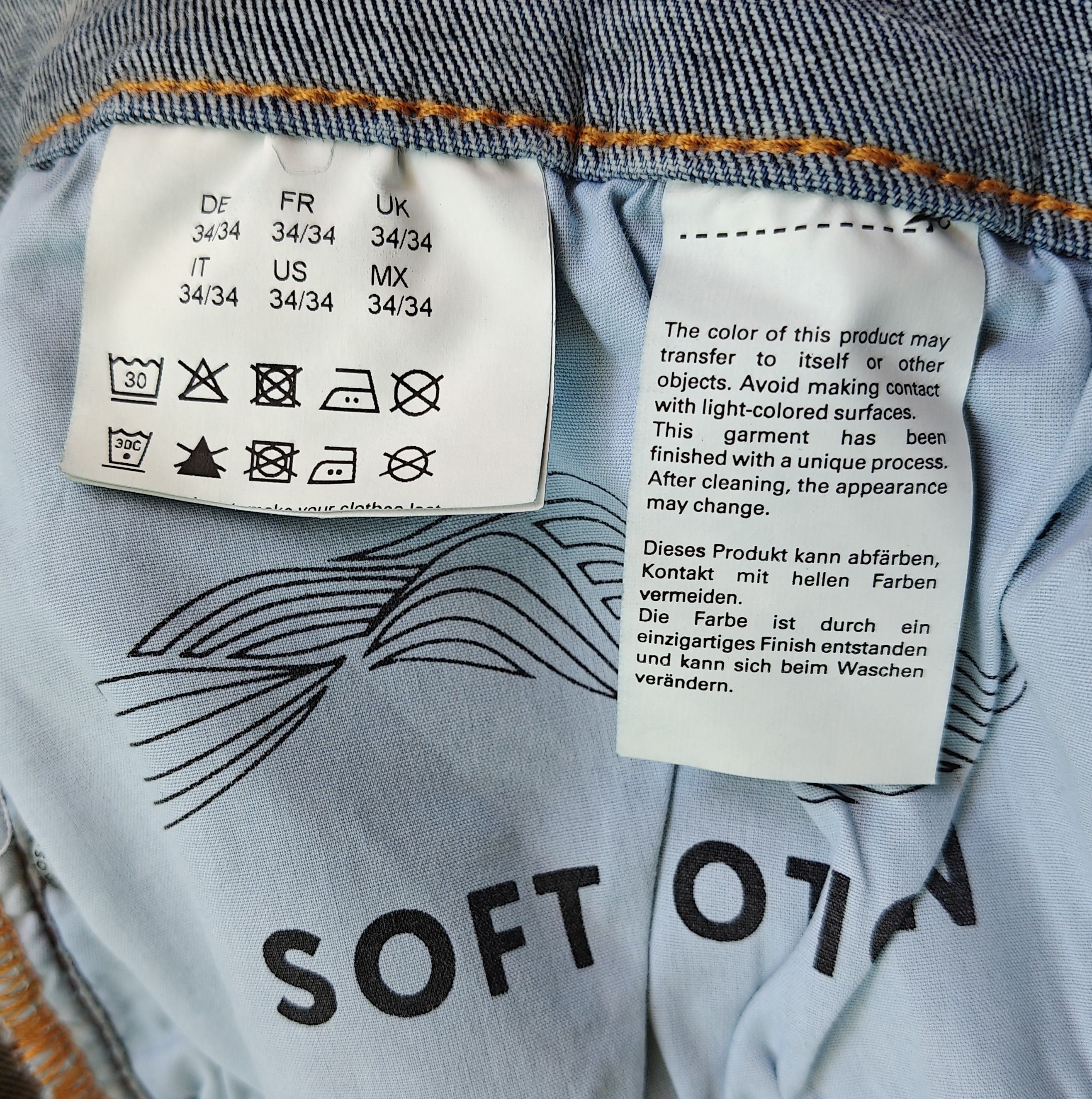 Hugo Boss HUGO BOSS RE.MAINE Regular fit Jeans Free Shipping T/6124 Size US 34 / EU 50 - 10 Thumbnail