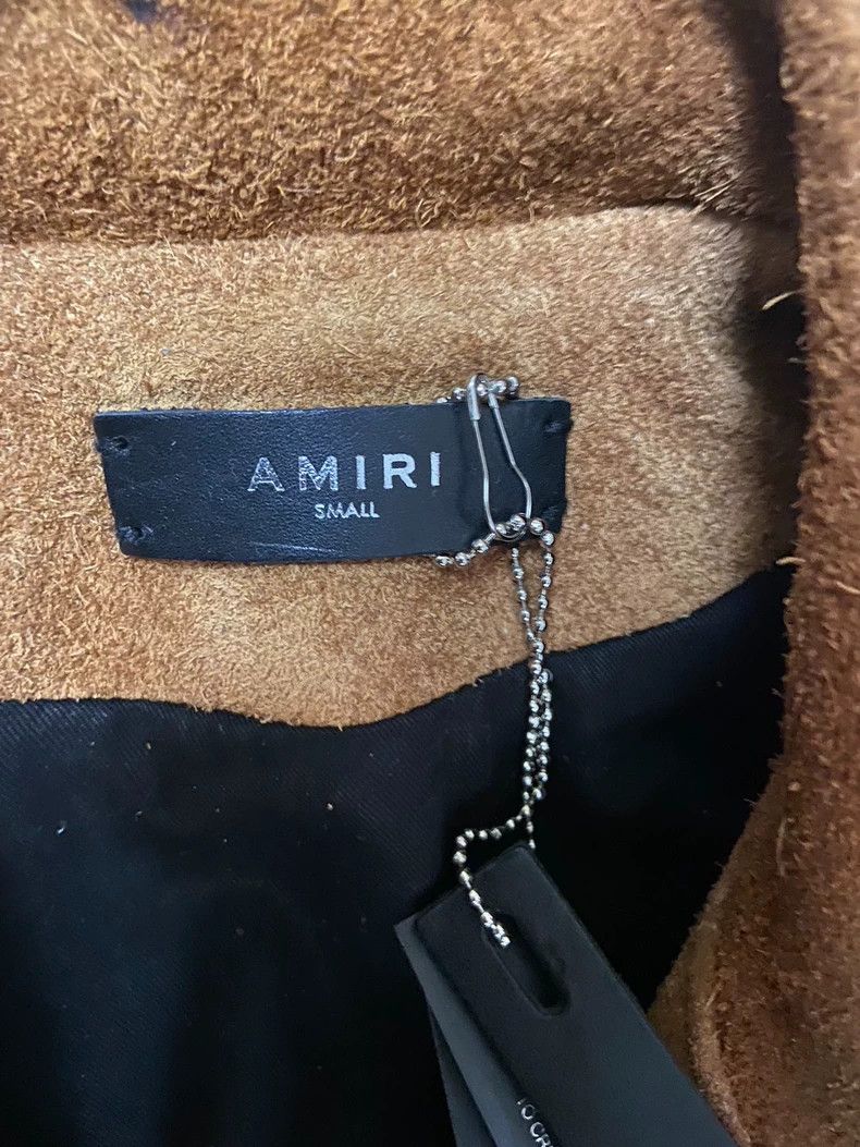Amiri Amiri heavy suede jacket Size US S / EU 44-46 / 1 - 2 Thumbnail
