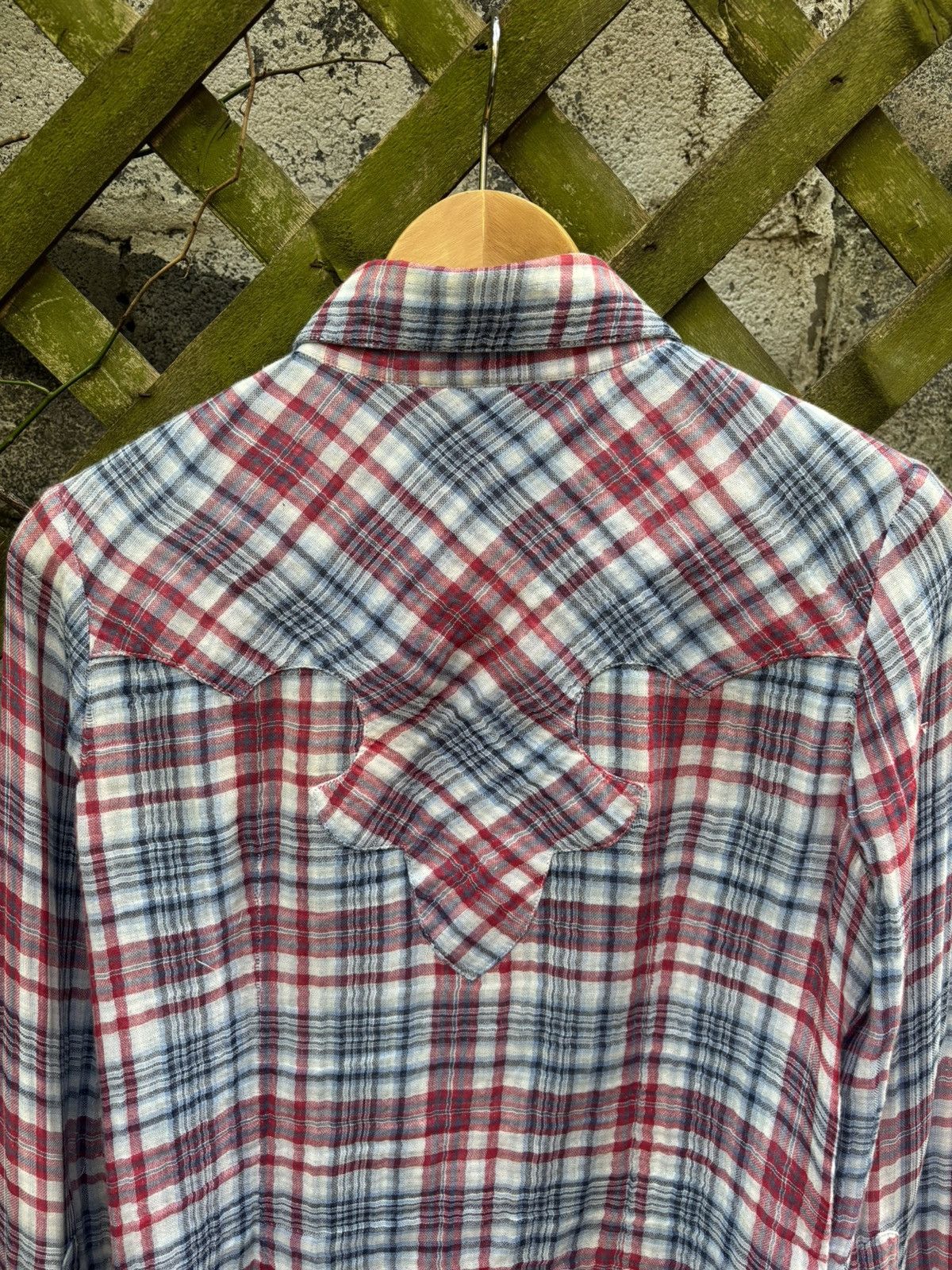 Chrome Hearts Chrome Hearts Star Button Red/Whte/Blu Flannel Shirt Size US S / EU 44-46 / 1 - 9 Thumbnail