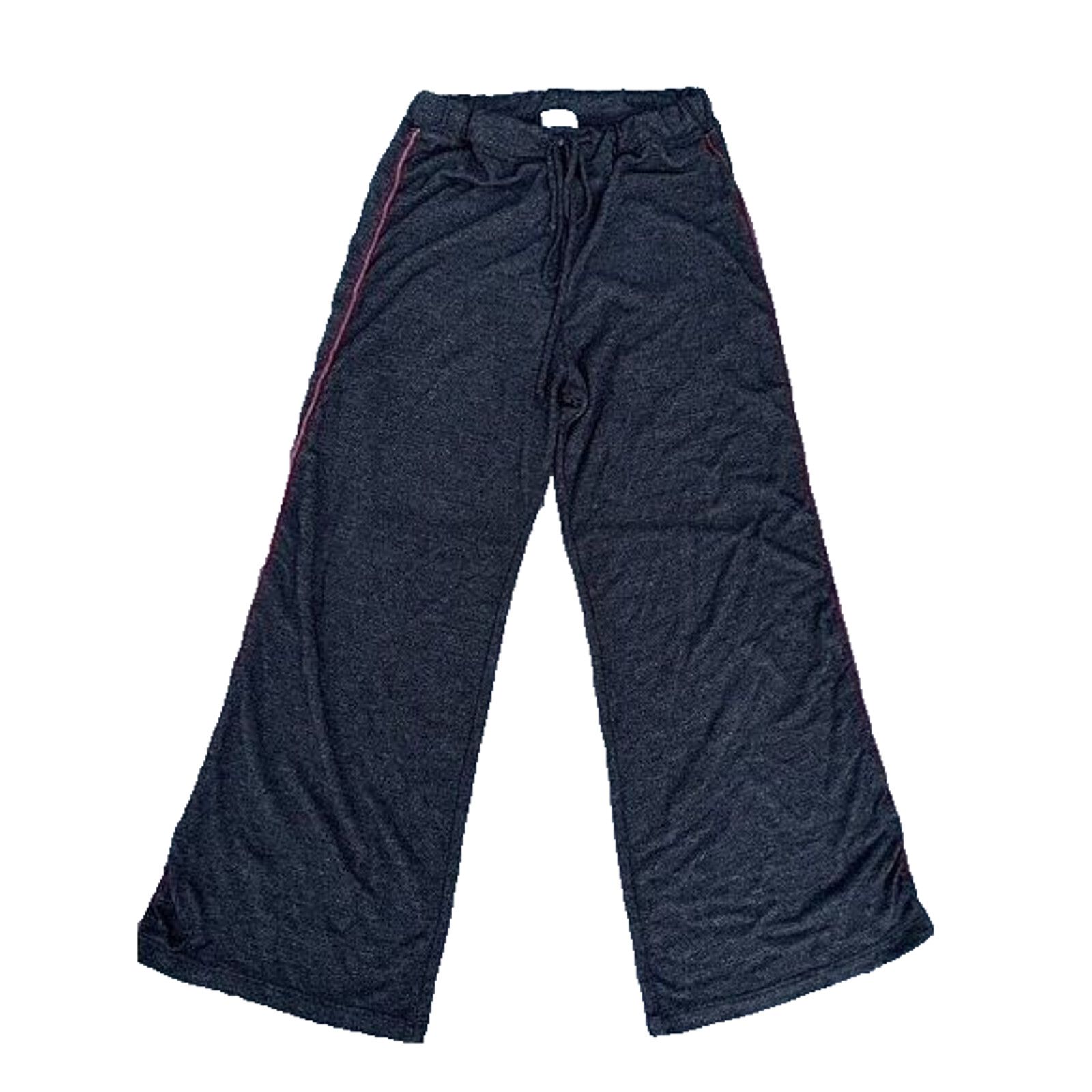 Sundry Sundry Wide Leg Sweatpants size 0 Pant wide leg thin A000202 Size 25" / US 0 / IT 36 - 1 Thumbnail