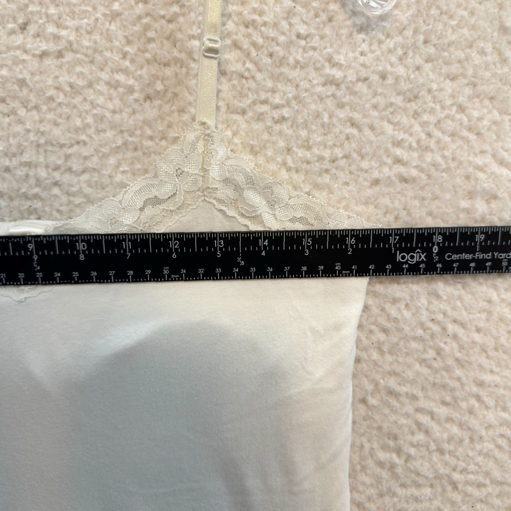 Vintage Y2K Vintage No Boundaries Camisole Tank Top White Lace Grunge Boho Fairy Large L Shirt Womens Size L / US 10 / IT 46 - 6 Thumbnail