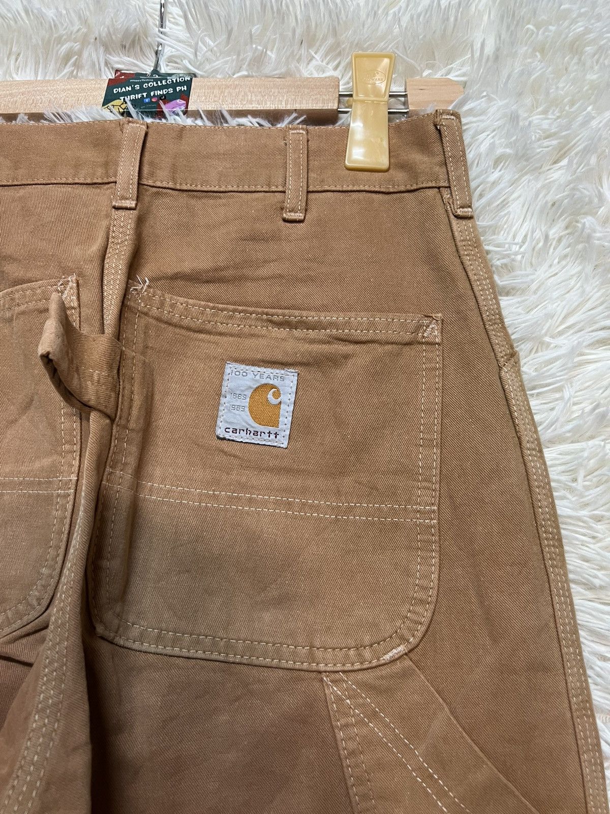 Carhartt 80’s Vintage Carhartt Carpenter Pants 100 Years Anniversary Size US 29 - 3 Thumbnail