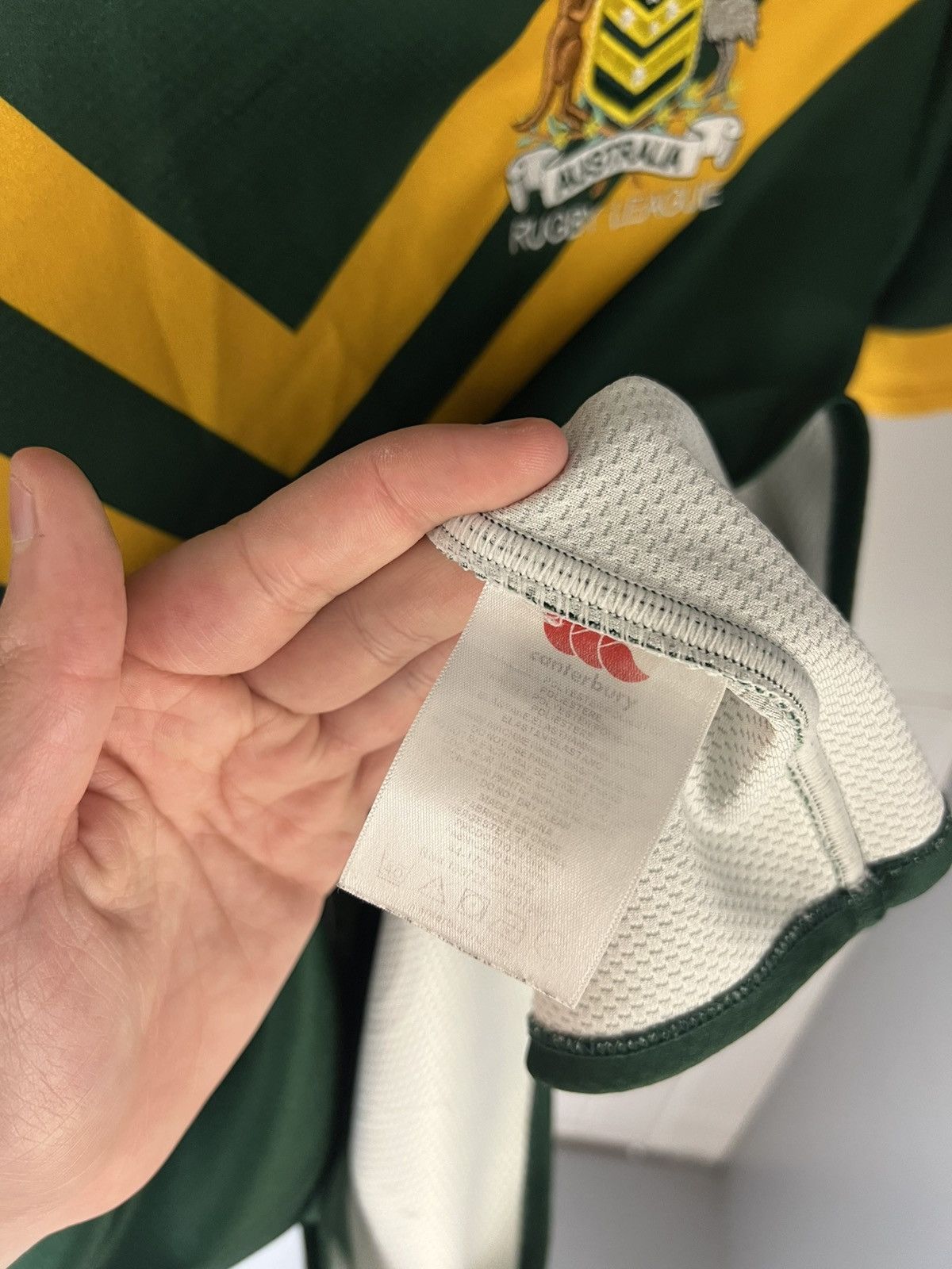 Canterbury of New Zealand VINTAGE CANTERBURY NRL AUSTRALIA RETRO RUGBY JERSEY Y2K 90s Size US XL / EU 56 / 4 - 15 Thumbnail