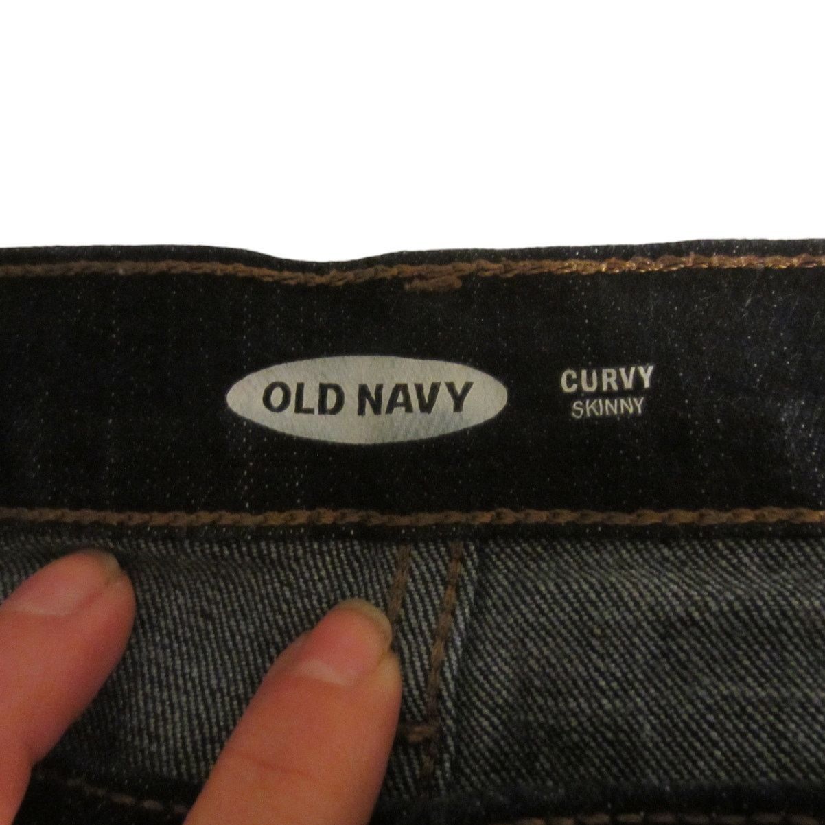 Old Navy Classic Dark Wash Curvy Skinny Jeans Old Navy Plus Size 20 Size 42" / US 20 - 4 Thumbnail