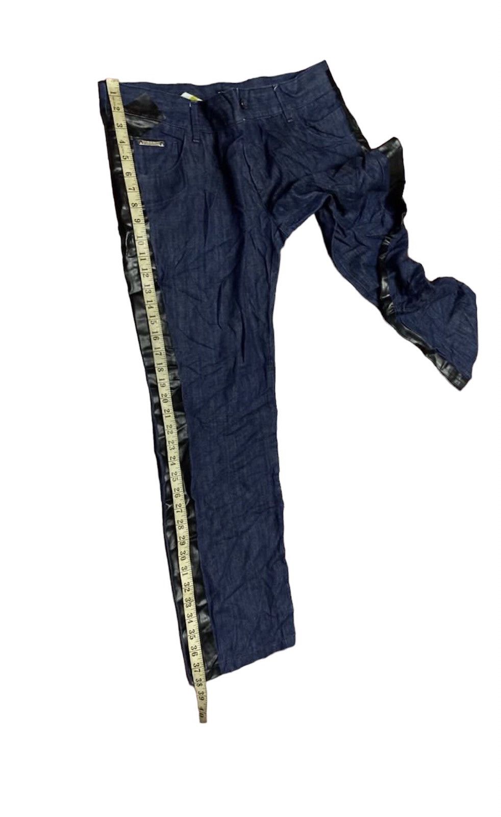 Dolce & Gabbana × Vintage 🔥🔥🔥VTG D&G DENIM MATERIAL SOFT BLACK LINE Size US 38 / EU 54 - 3 Thumbnail