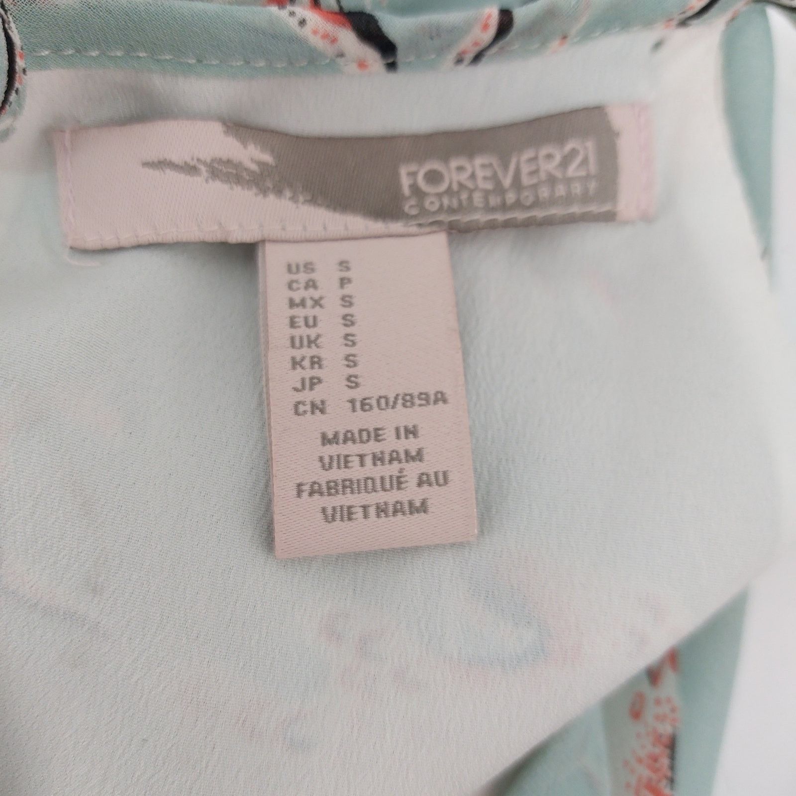 Forever 21 Forever 21 Blue Nautical Ocean Themed Dress A-Line S Size S / US 4 / IT 40 - 3 Thumbnail