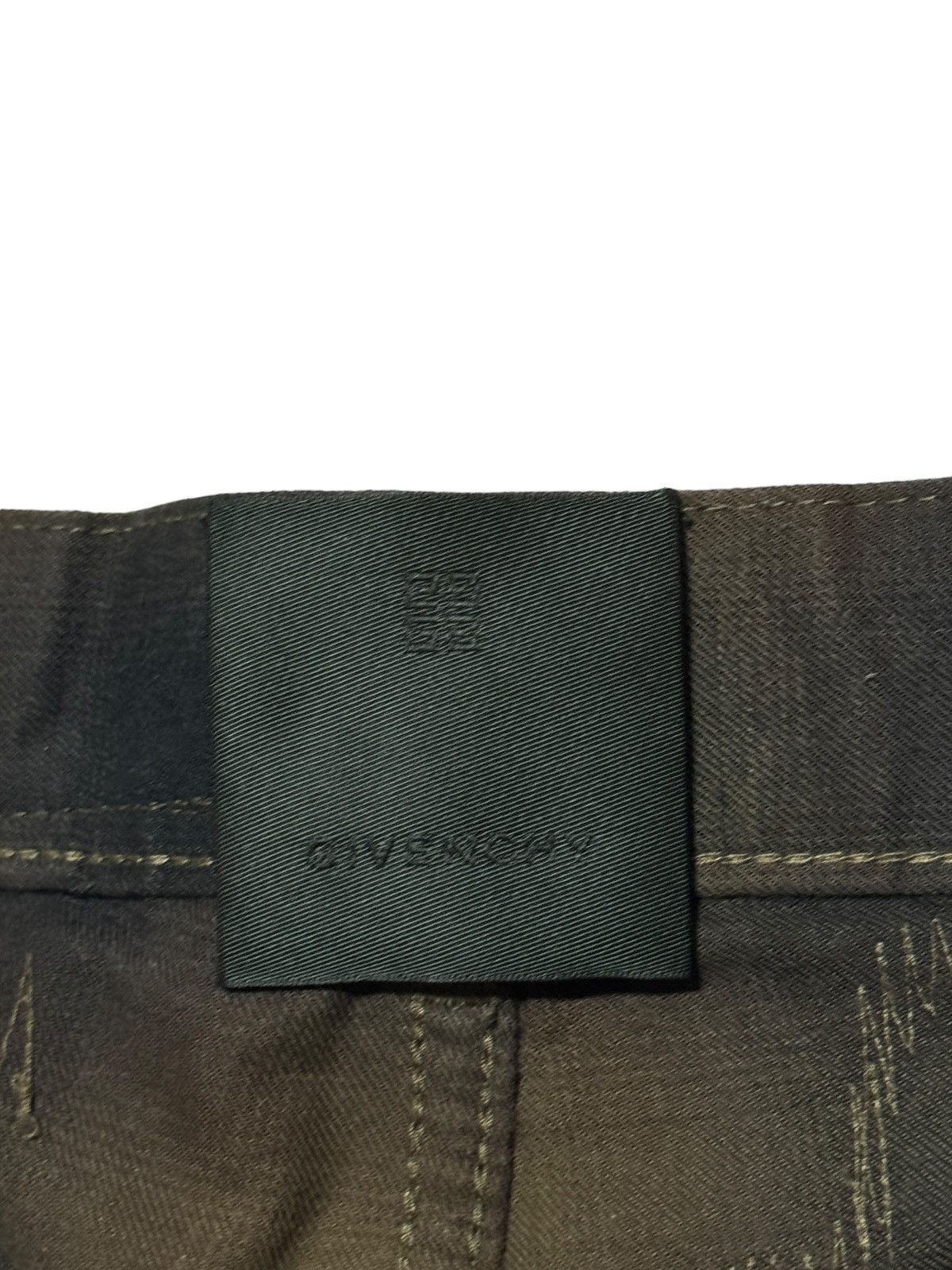Givenchy SS22 Givenchy Boro Distress Checker Plaid Straight Leg Pants Size US 34 / EU 50 - 10 Thumbnail