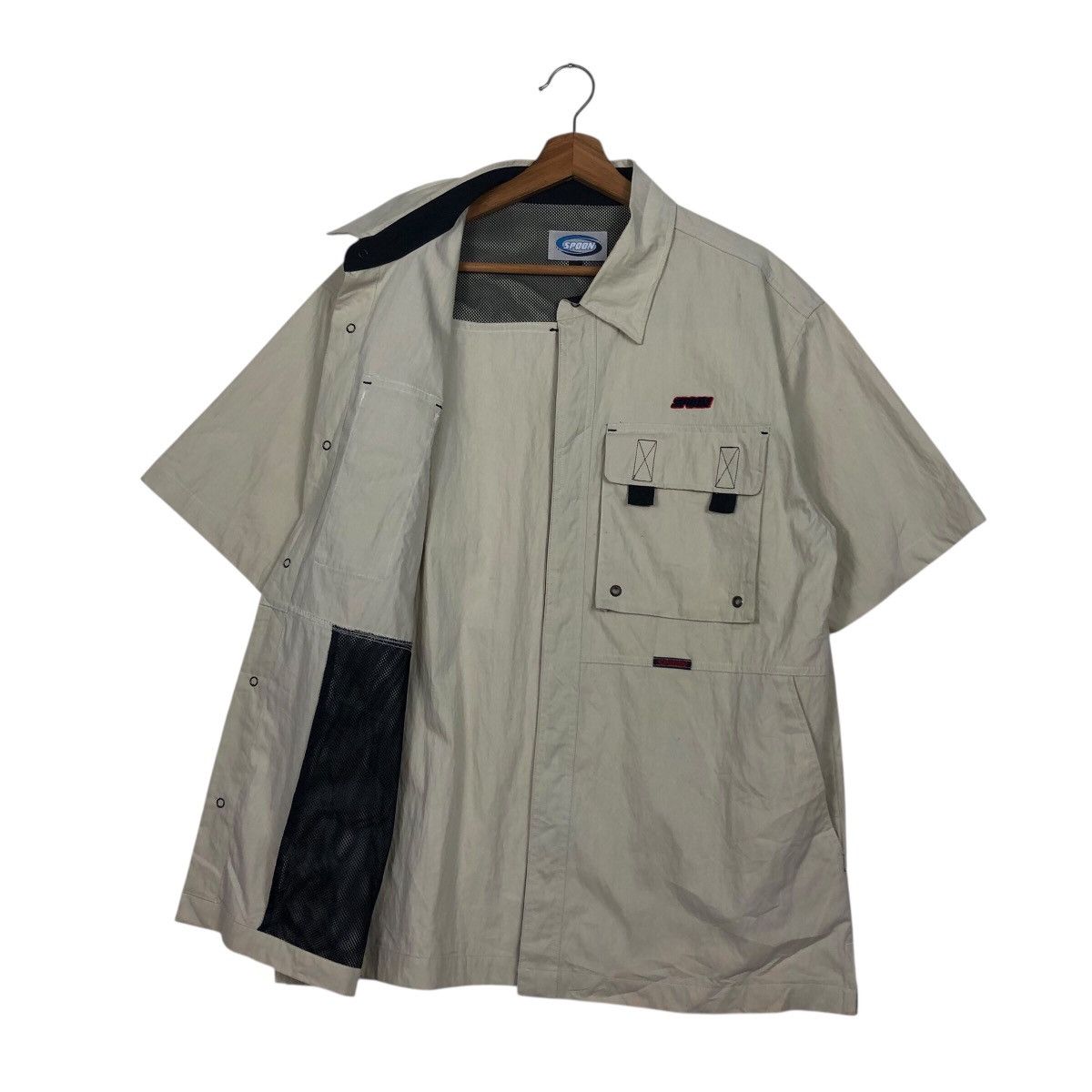 Japanese Brand 📌Vintage Bowling Shirt Spoon Short Sleeve Small Logo Size US L / EU 52-54 / 3 - 13 Thumbnail
