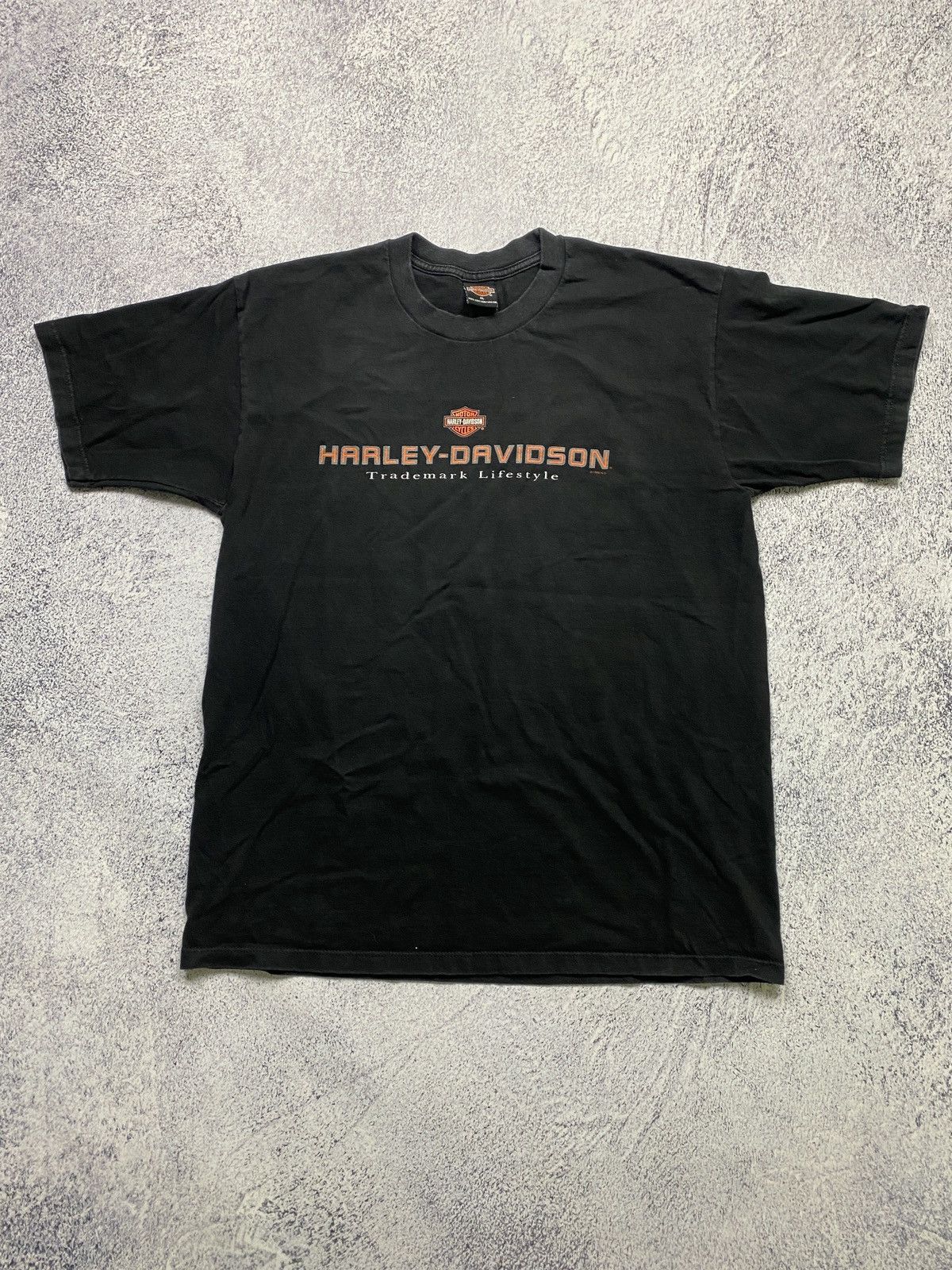 Harley Davidson × Vintage Vintage 1996 Harley Davidson Cyprus T-shirt Size US XL / EU 56 / 4 - 1 Thumbnail