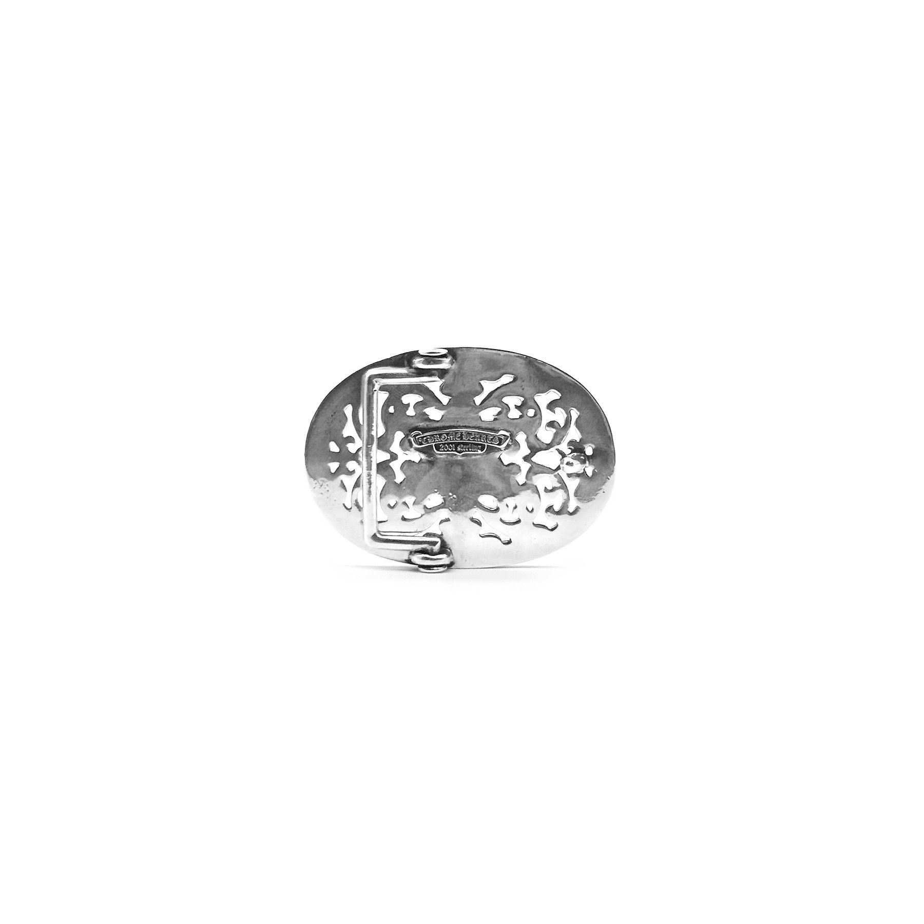 Chrome Hearts Chrome Hearts Silver Small Oval Star Belt Buckle Size ONE SIZE - 2 Thumbnail