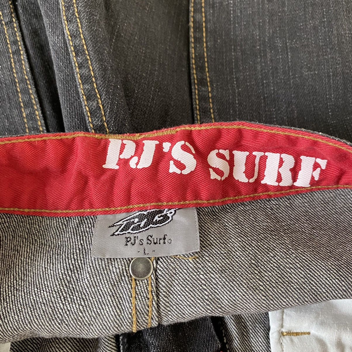 Japanese Brand 2000’s Y2K PJ’S Surf Japan Cargo Baggy Vintage Denim Jeans Size US 32 / EU 48 - 23 Thumbnail