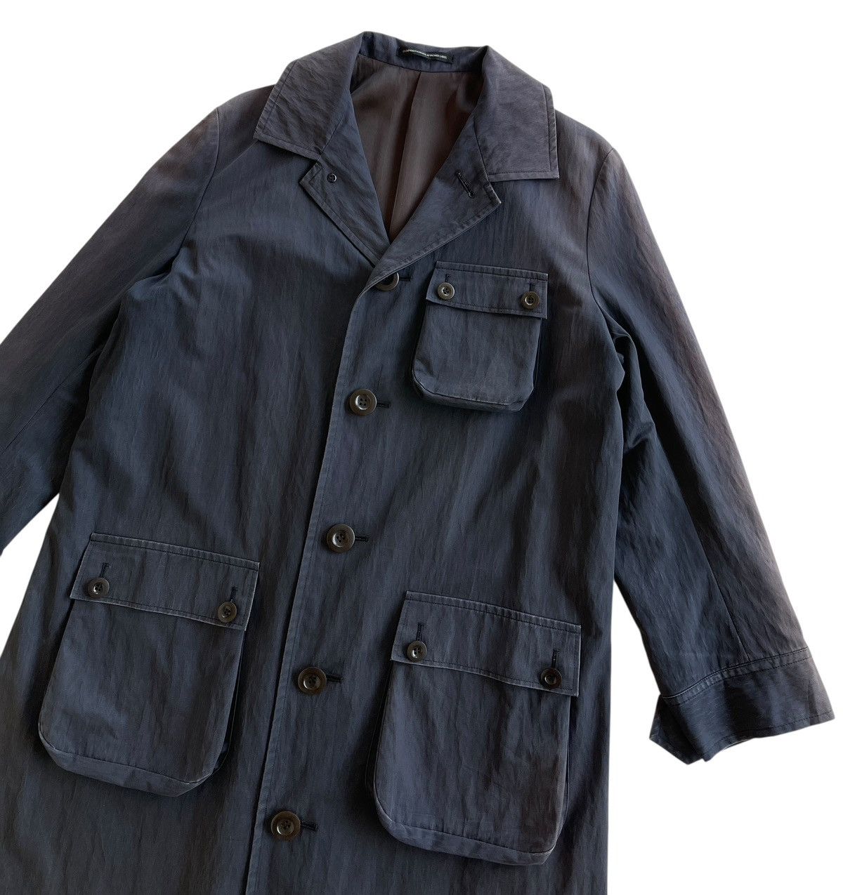 Yohji Yamamoto 1995 S/S Yohji Yamamoto Avantgarde Trench Coat Size US M / EU 48-50 / 2 - 6 Thumbnail