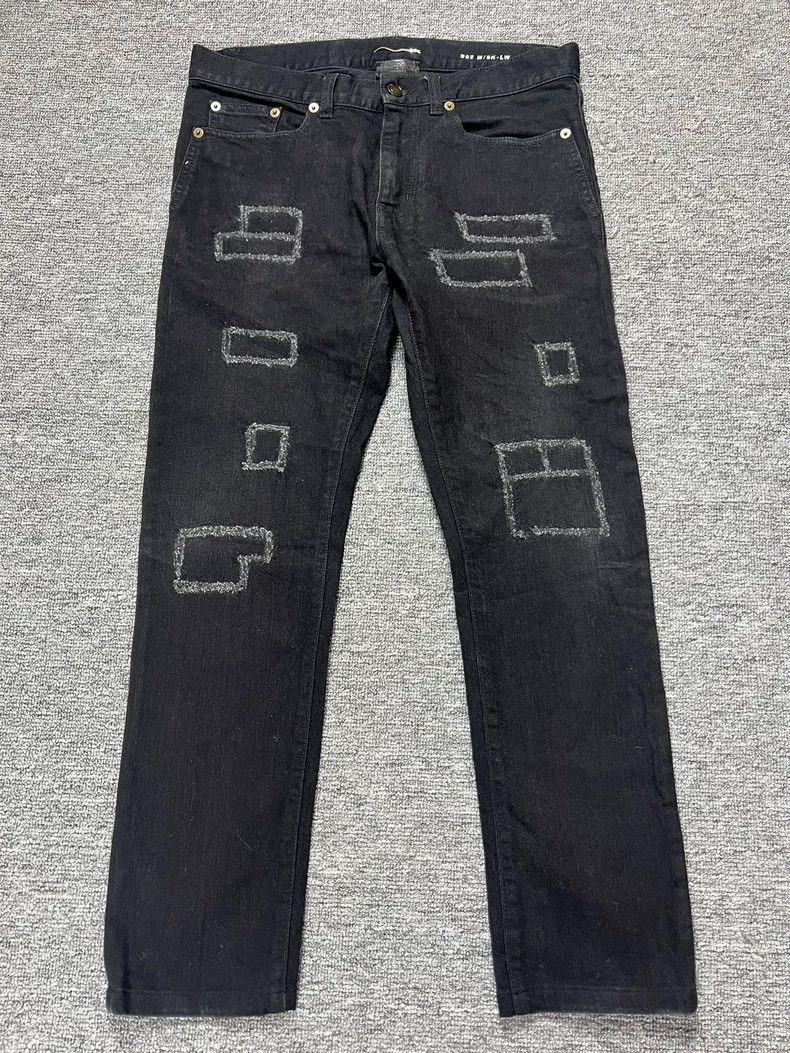 Saint Laurent Paris Saint Laurent Patch Denim Pants Size US 30 / EU 46 - 1 Thumbnail