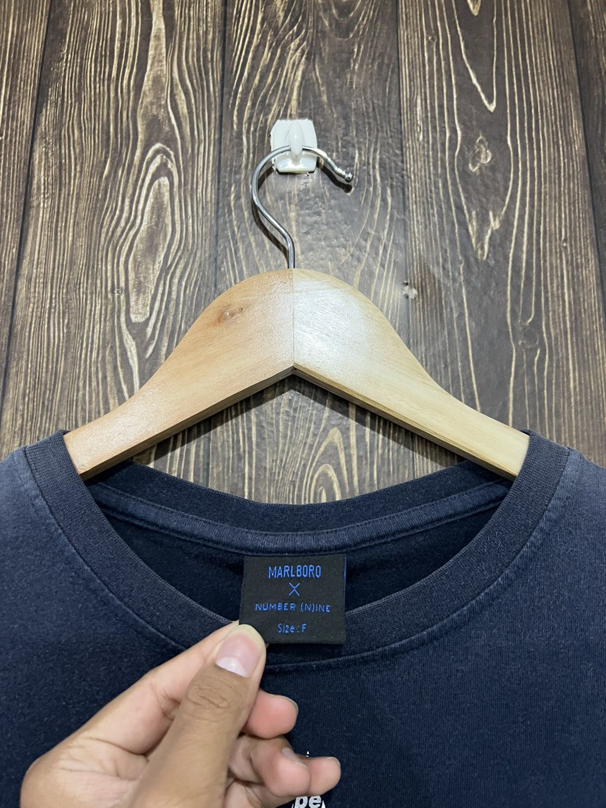 Japanese Brand × Number (N)ine × Vintage Number (N)ine x Marlboro Guitar Graphic Faded Tshirt Size US M / EU 48-50 / 2 - 5 Thumbnail
