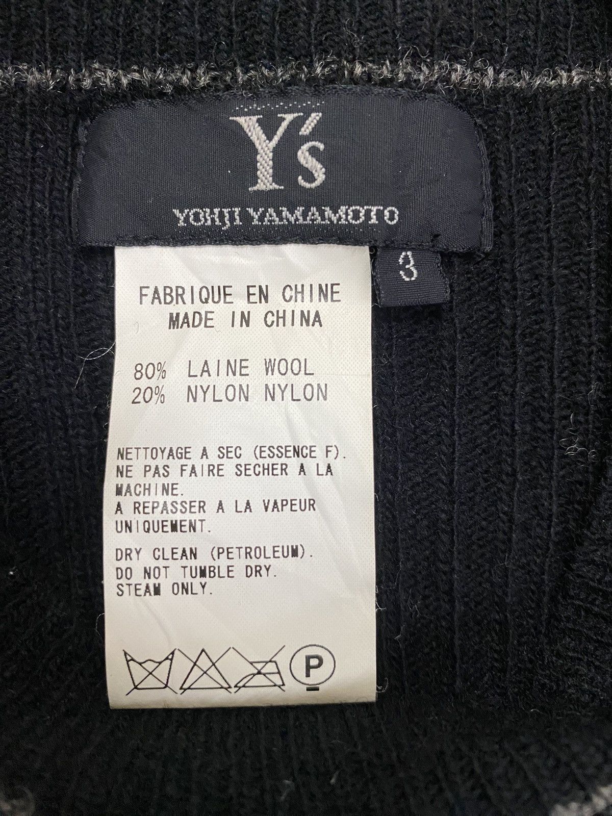 Yohji Yamamoto Y’s Yohji Yamamoto Stretch Knitwear Size L / US 10 / IT 46 - 6 Thumbnail