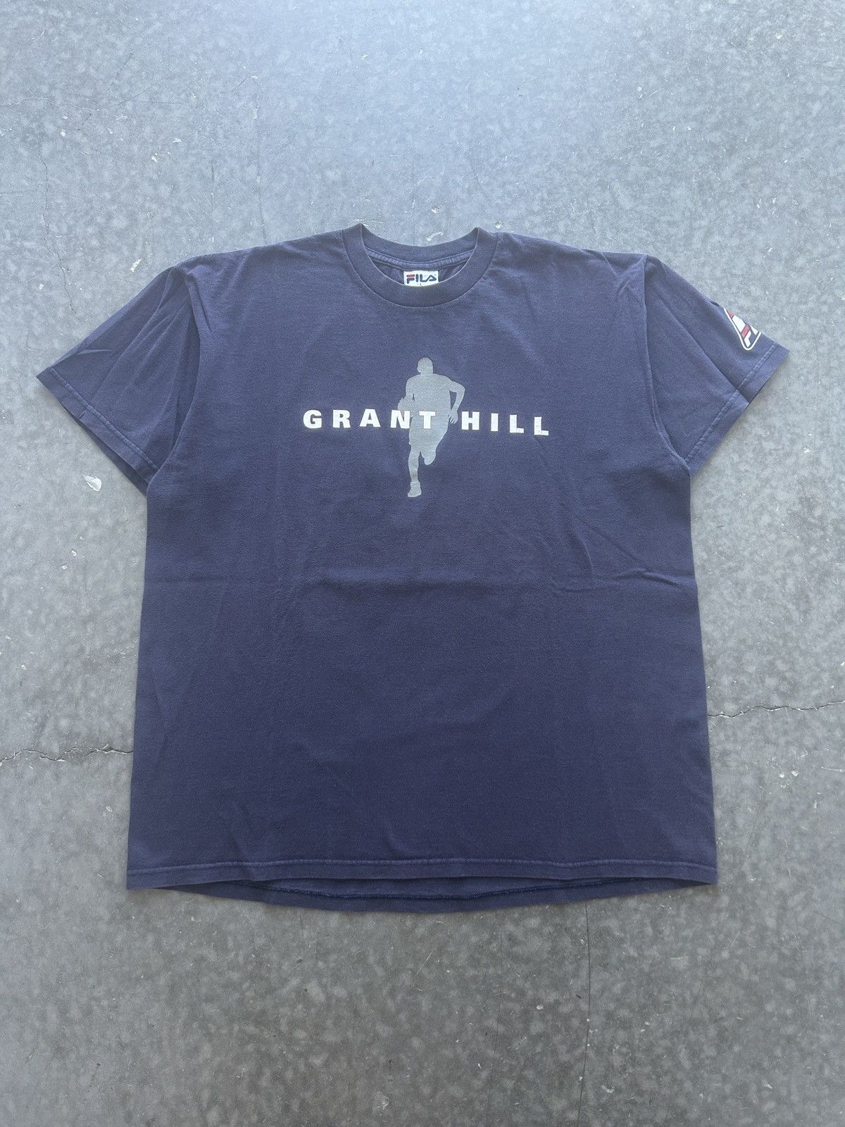Fila × Vintage Vintage 90a Fila Grant Hill Graphic Tee Size US L / EU 52-54 / 3 - 2 Thumbnail