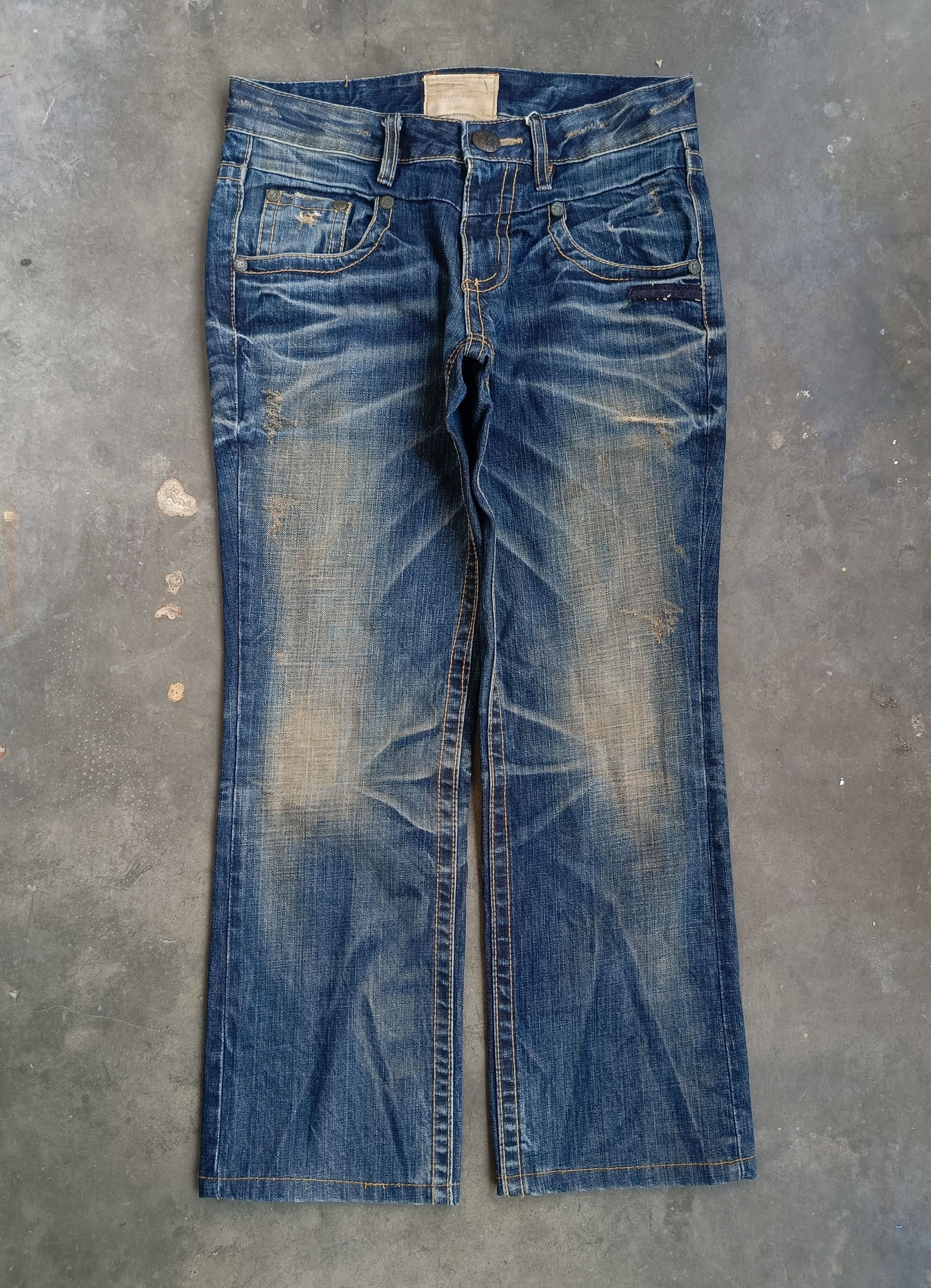 Le Grande Bleu (L.G.B.) Rare 🔥 Lolita Jeans Size US 31 - 1 Thumbnail