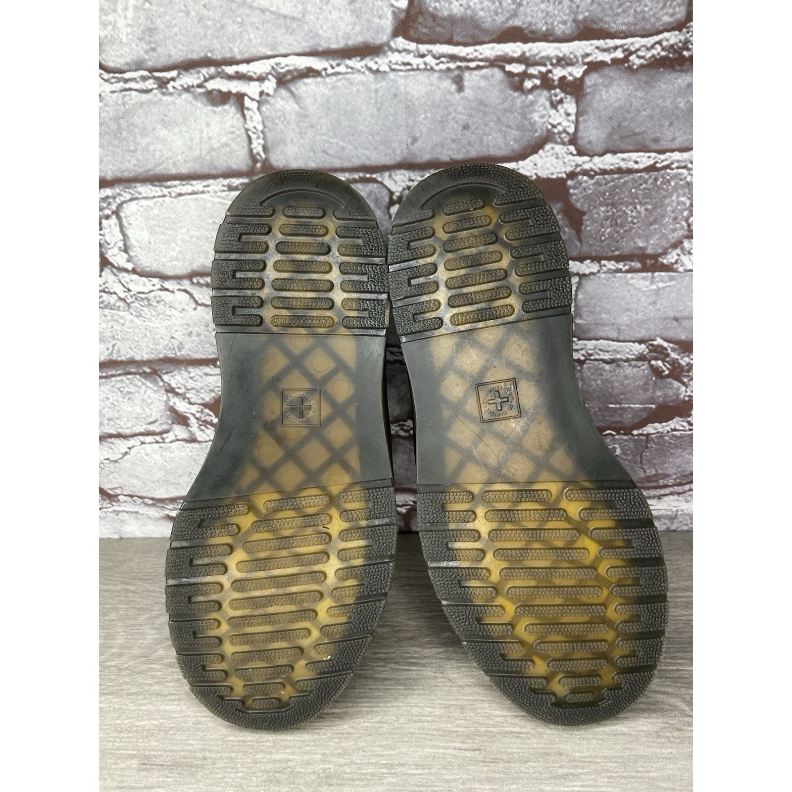Dr. Martens DR MARTENS Air Wair ZAVALALO Unisex Black Leather Shoes Wome Size US 7 / IT 37 - 18 Thumbnail