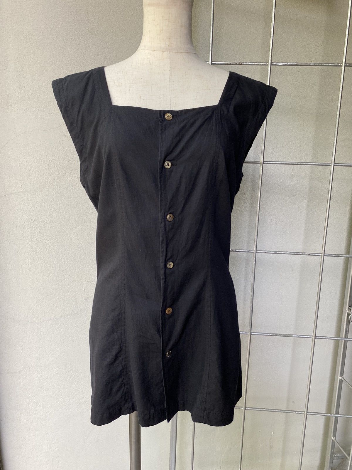 Comme des Garcons Comme des Garcons vintage black blouse Size ONE SIZE - 8 Thumbnail