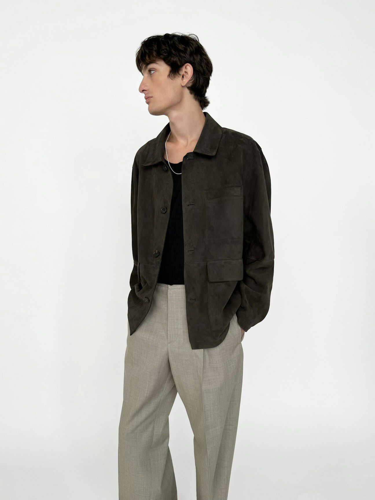 Frame Frame Suede Chore Coat / Jacket Size US L / EU 52-54 / 3 - 2 Thumbnail