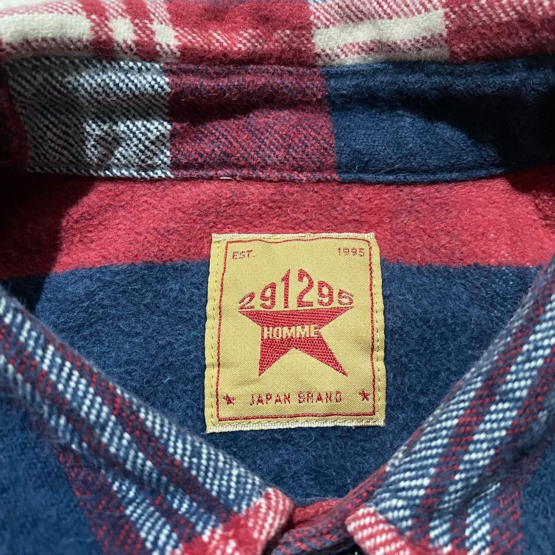 291295=Homme 291295 homme japan brand flannel shirt Size US M / EU 48-50 / 2 - 4 Thumbnail