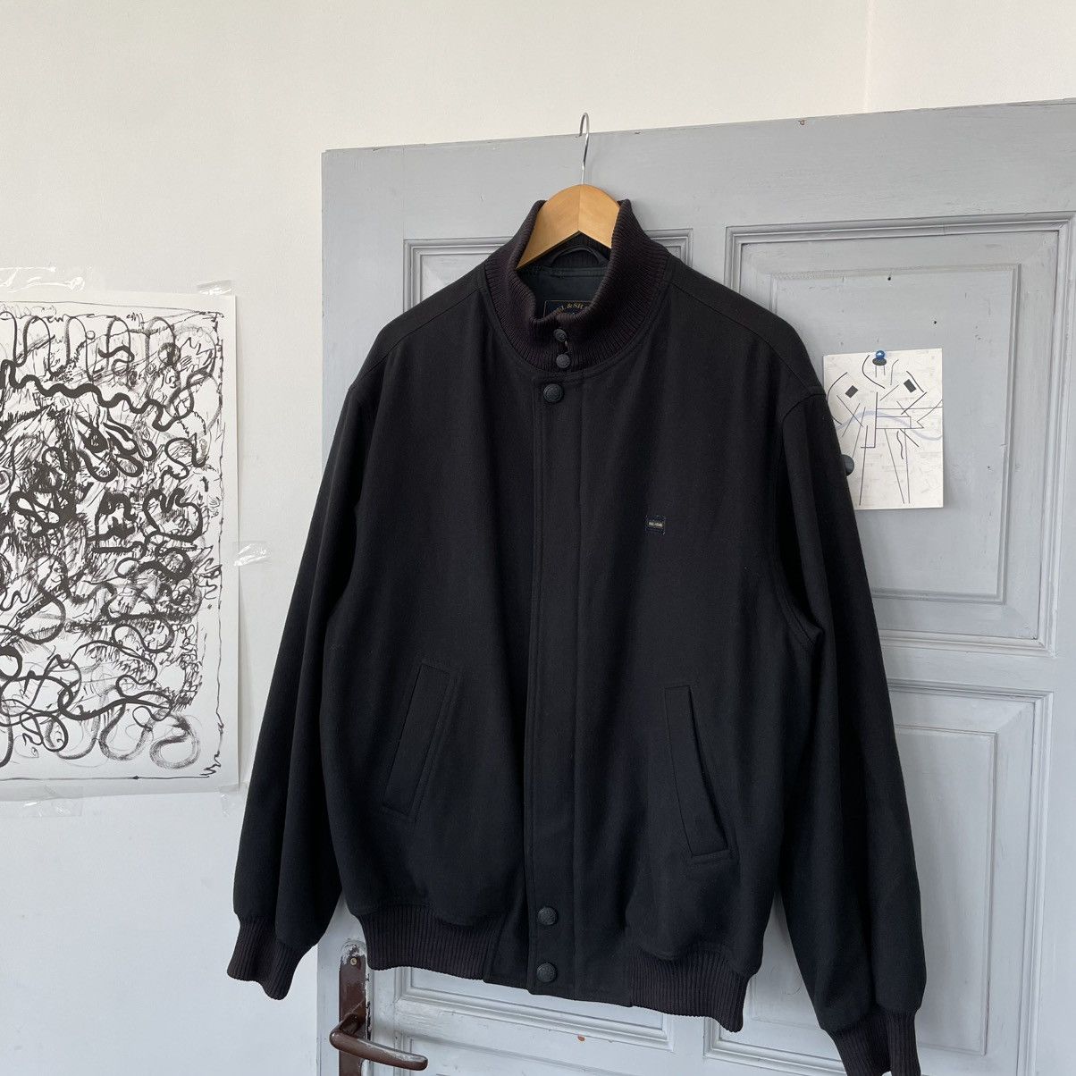 Vintage Vintage Paul & Shark Yachting Heavy wood bomber L Size US L / EU 52-54 / 3 - 3 Thumbnail