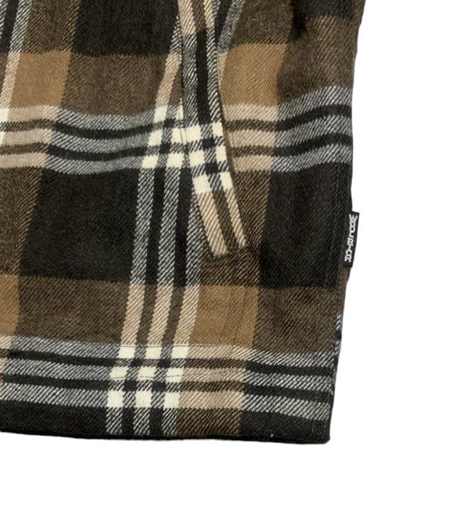 Woolrich Woolen Mills Vintage 90s Woolrich Zipper Wool Flannel Shirt Jacket Size US XL / EU 56 / 4 - 4 Thumbnail