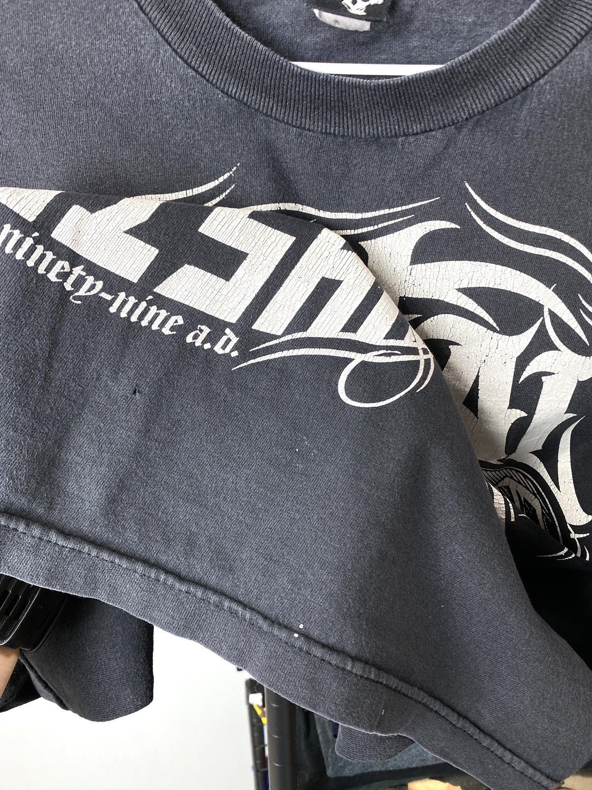 Metal Mulisha Vintage Metal Mulisha Scull Chain TShirt West Coast Choppers Size US L / EU 52-54 / 3 - 7 Thumbnail