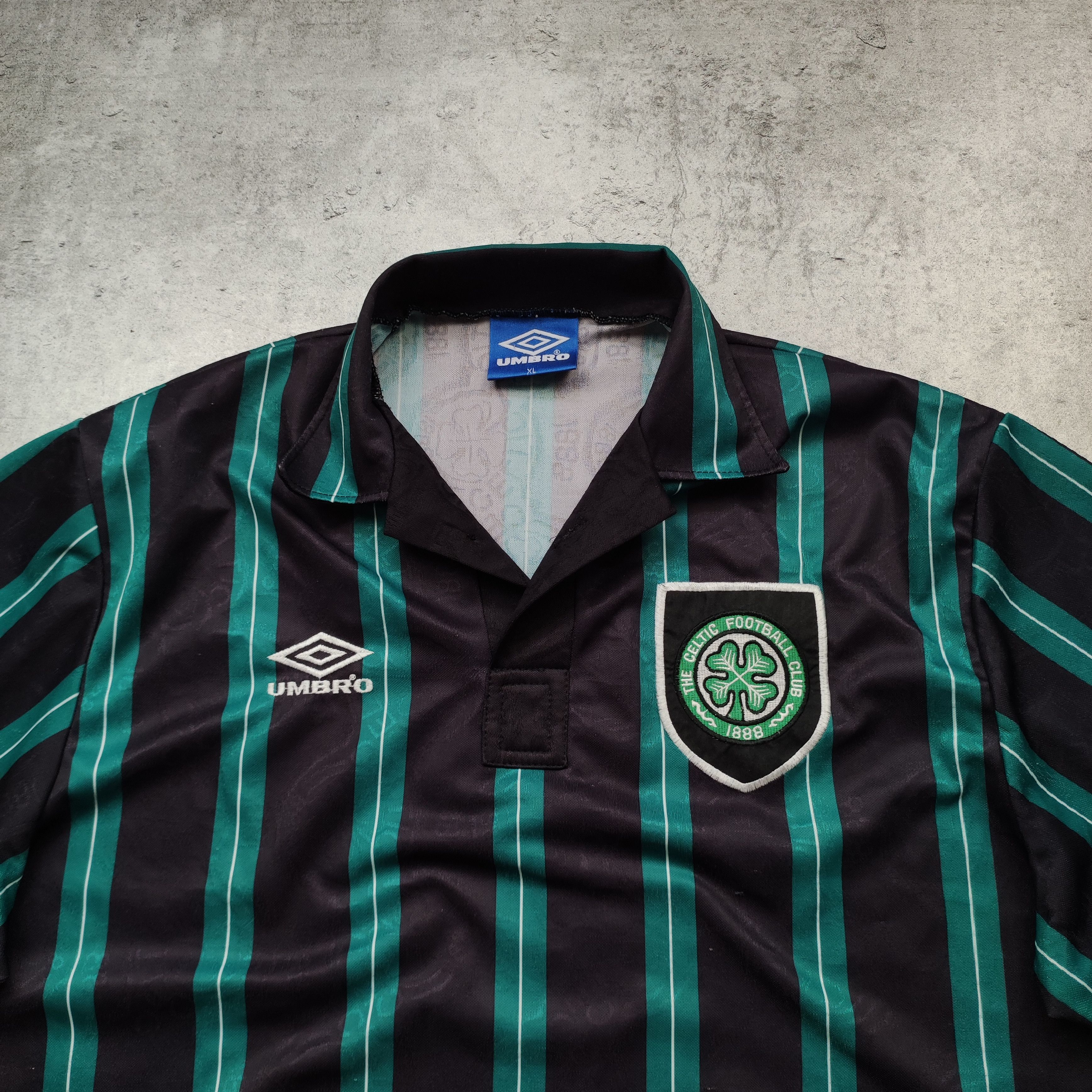 Vintage RARE 1992/93 Celtic Glasgow Umbro Vintage Football Jersey Size US L / EU 52-54 / 3 - 4 Thumbnail