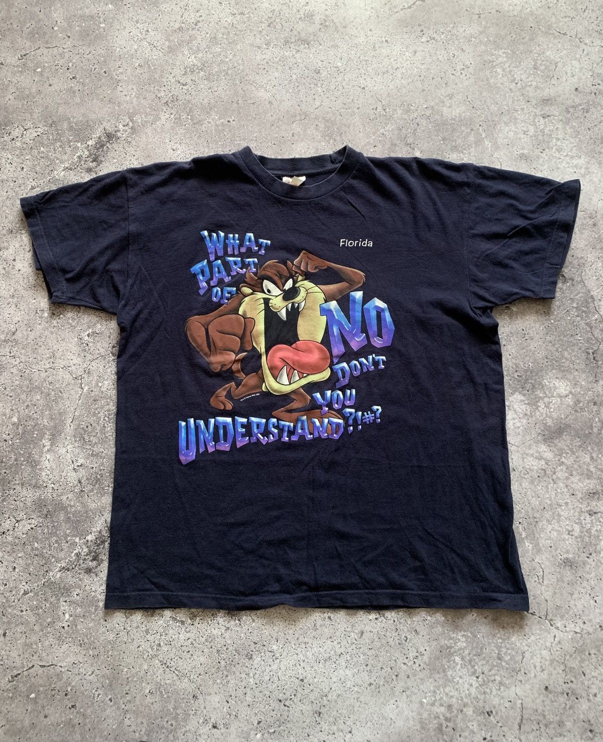 Cartoon Network 🔥VINTAGE LOONEY TUNES TAZ WATNER BROS 2001 SHIRT Size US L / EU 52-54 / 3 - 1 Thumbnail