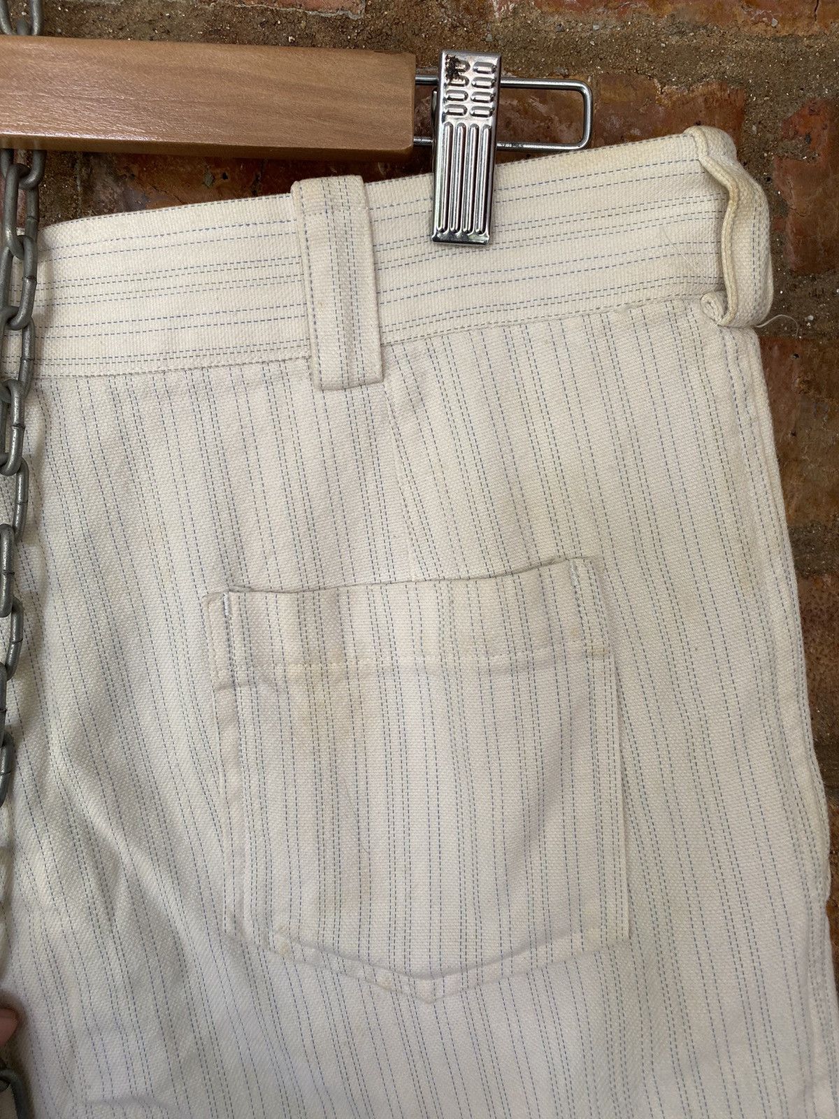 Comme des Garcons Homme Plus SS98 CDGH stitch stripe baggy pants Size US 33 - 11 Thumbnail